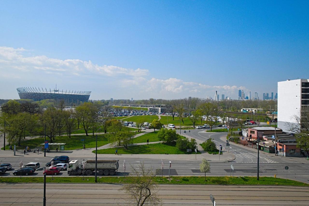 Apartamenty Stadion Narodowy Warszawa Exteriör bild
